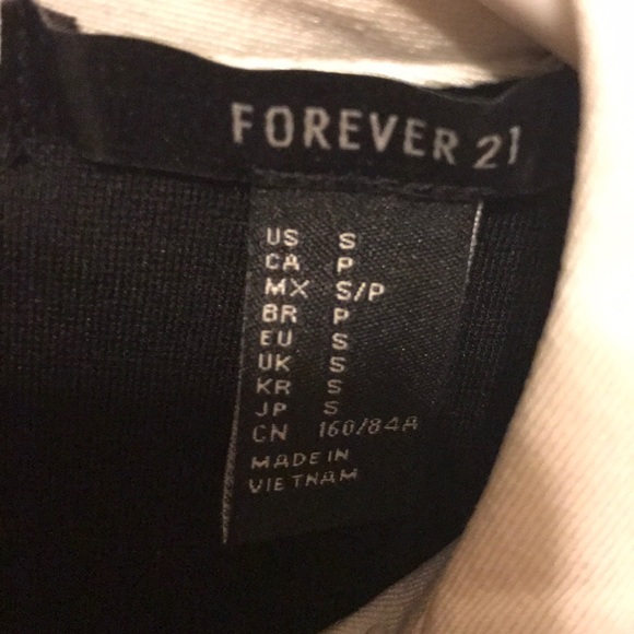 Black 3/4 sleeve dress with white collar - S - Picture 3 of 4